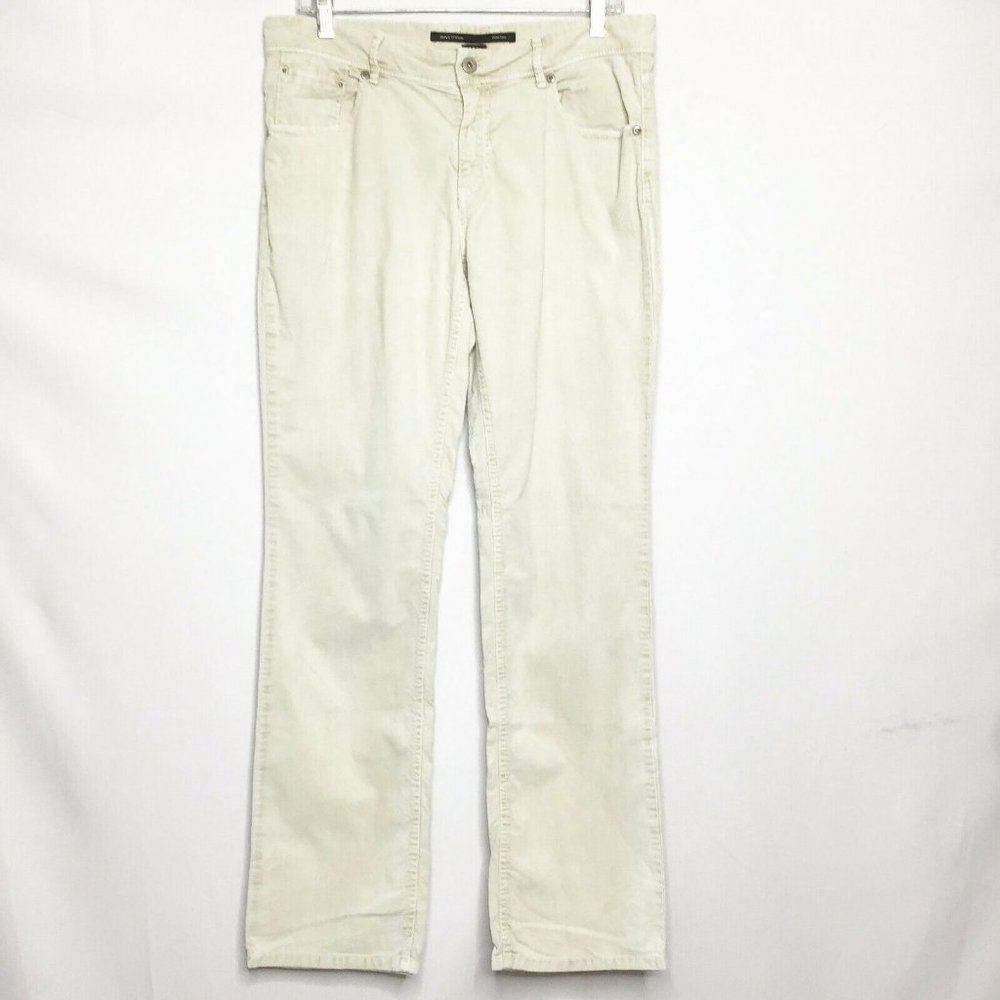 Marco Polo Pants Corduroy Size 31/32 Beige Tan
